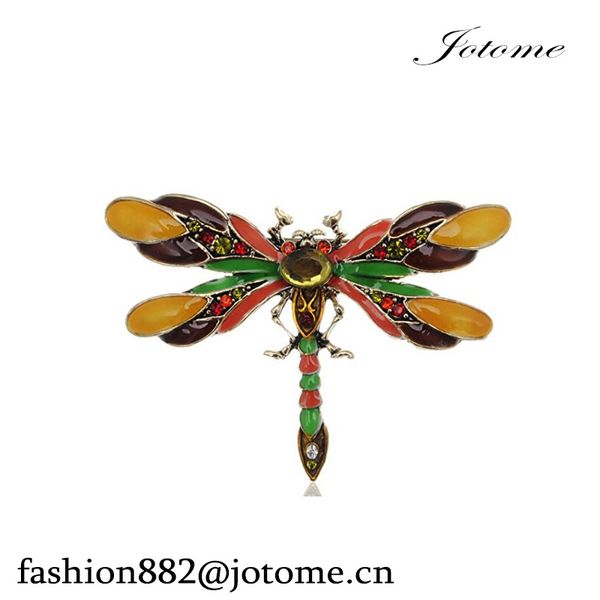 100pcs/lot 2.2inches colorful enamel dragonfly brooches vintage red green insect pin brooch for women, Gray
100pcs/lot 2.2inches colorful enamel dragonfly brooches vintage red green insect pin brooch for women, Gray