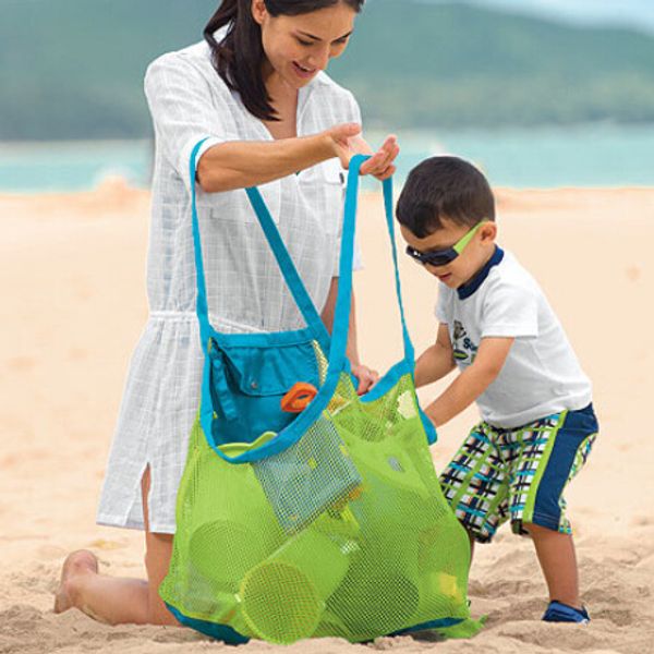10pcs folding children beach toys storage bag finishing bag baby seaside travel network bag nylon
10pcs folding children beach toys storage bag finishing bag baby seaside travel network bag nylon