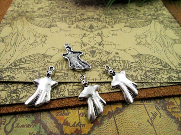 45pcs-- 29x15mm antique silver ghost charms handmade charms pendants jewelry findings, Bronze;silver
45pcs-- 29x15mm antique silver ghost charms handmade charms pendants jewelry findings, Bronze;silver