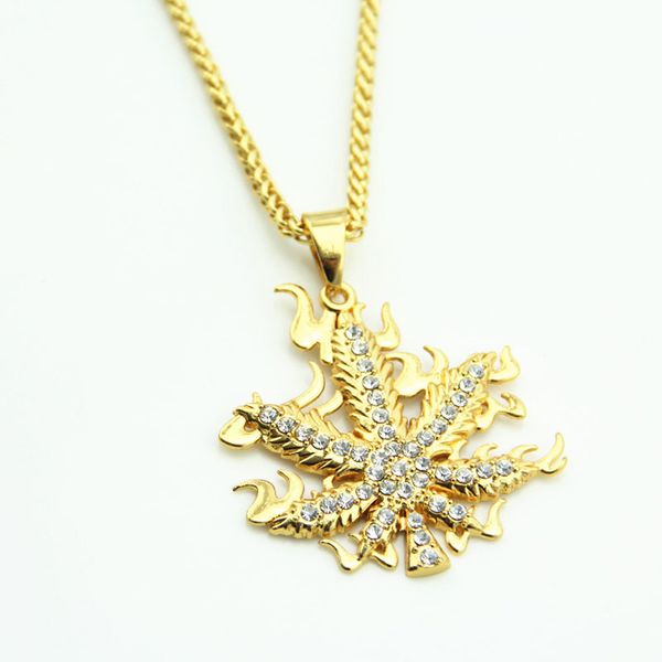 gold plated maple leaf pendant necklace men women hip hop charm chains necklaces mens fashion hiphop jewelry birthday gift, Silver
gold plated maple leaf pendant necklace men women hip hop charm chains necklaces mens fashion hiphop jewelry birthday gift, Silver