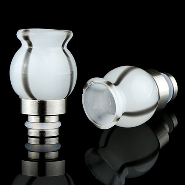Beautiful 510 Glass Drip Tip Colored Stripes Glass Wide Bore Mouthpiece for RDA RBA Atomizer High quality DHL Free
Beautiful 510 Glass Drip Tip Colored Stripes Glass Wide Bore Mouthpiece for RDA RBA Atomizer High quality DHL Free
