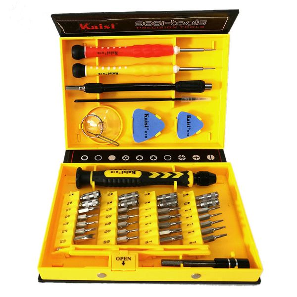 kaisi 38 in 1 screwdriver set multipurpose phone opening repair tool for pc, lap mobile phone tools sets
kaisi 38 in 1 screwdriver set multipurpose phone opening repair tool for pc, lap mobile phone tools sets