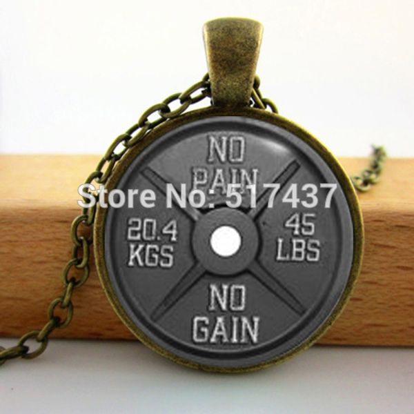 glass dome necklace barbell necklace no pain no gain pendant jym motivator necklace fashion necklaces for women for him 2017, Silver
glass dome necklace barbell necklace no pain no gain pendant jym motivator necklace fashion necklaces for women for him 2017, Silver