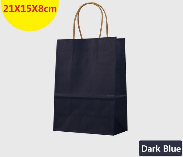 wholesale-10pcs/lot multifunction dark blue paper bag with handles/ s size / festival gift bag/ shopping bags kraft paper
wholesale-10pcs/lot multifunction dark blue paper bag with handles/ s size / festival gift bag/ shopping bags kraft paper