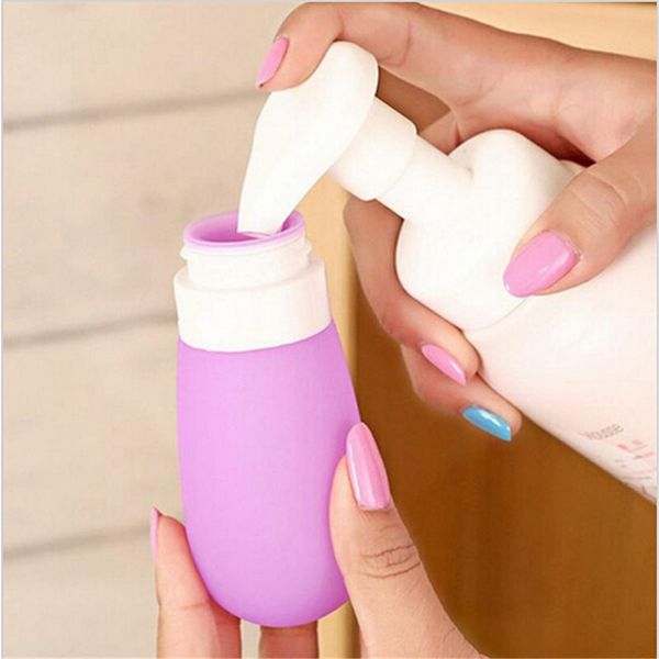 wholesale- 38ml mini traveler packing bottle silicone refillable portable storage press bottles for lotion shampoo bath pc674484
wholesale- 38ml mini traveler packing bottle silicone refillable portable storage press bottles for lotion shampoo bath pc674484