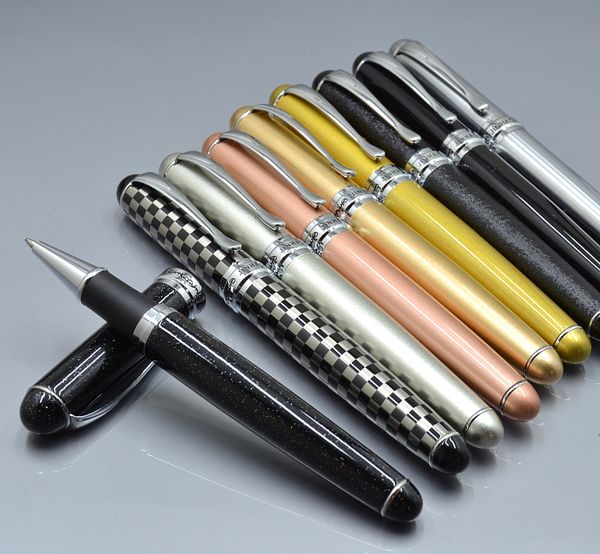 9 colors high quality JINHAO 750 metal roller ball pen with silver clip office Stationery Luxury brands writing ball pens for gift
9 colors high quality JINHAO 750 metal roller ball pen with silver clip office Stationery Luxury brands writing ball pens for gift