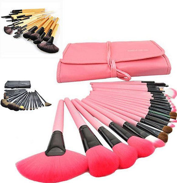 ladies pro makeup brush eyebrow shadow cosmetic set kit +pouch bag 32/24 pcs new #r487
ladies pro makeup brush eyebrow shadow cosmetic set kit +pouch bag 32/24 pcs new #r487