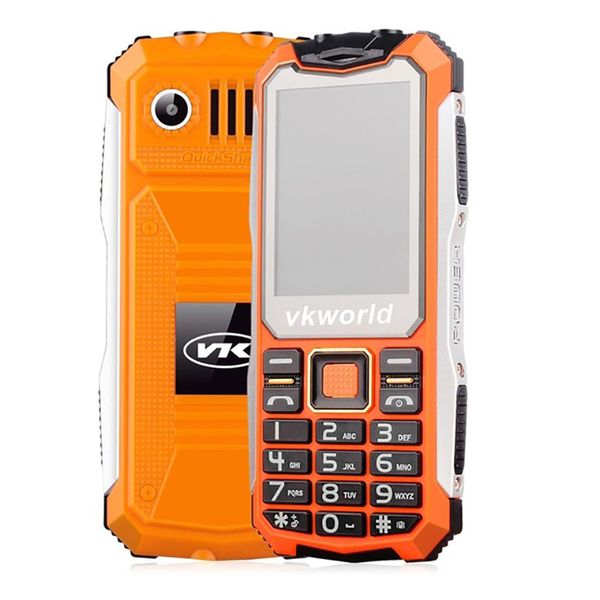 vkworld vk v3s 2.4inch 2200mah dual sim card double led lights waterproof shockproof anti-dust 2g gsm cell phone
vkworld vk v3s 2.4inch 2200mah dual sim card double led lights waterproof shockproof anti-dust 2g gsm cell phone