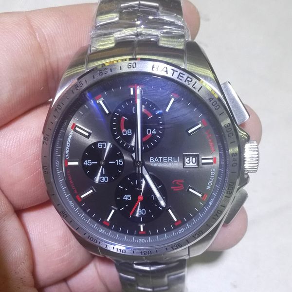 man size gift new chronograph mens watch men fashion super men for full steel watches watch luxury quartz 48mm for big hwlrs, Slivery;brown
man size gift new chronograph mens watch men fashion super men for full steel watches watch luxury quartz 48mm for big hwlrs, Slivery;brown