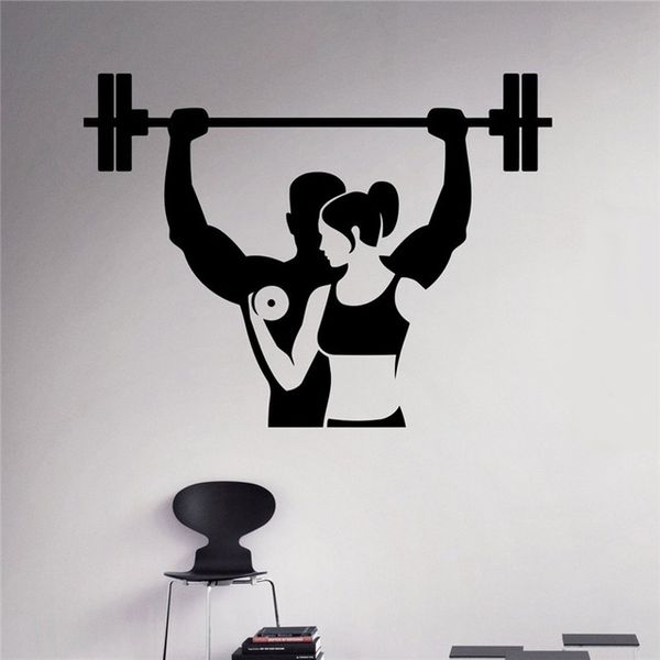 Fitness Wall Decal Workout Gym Vinyl Sticker Healthy Lifestyle Home Interior Sport Wall Art Murals Housewares Design DIY
Fitness Wall Decal Workout Gym Vinyl Sticker Healthy Lifestyle Home Interior Sport Wall Art Murals Housewares Design DIY