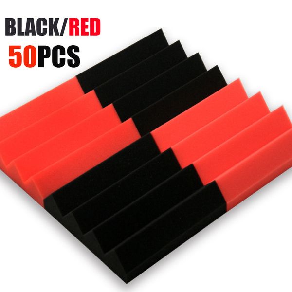 50pcs wedge soundproof acoustic foam panel recording studio acoustic treatments sound insulation renovation decorative material wall panel
50pcs wedge soundproof acoustic foam panel recording studio acoustic treatments sound insulation renovation decorative material wall panel