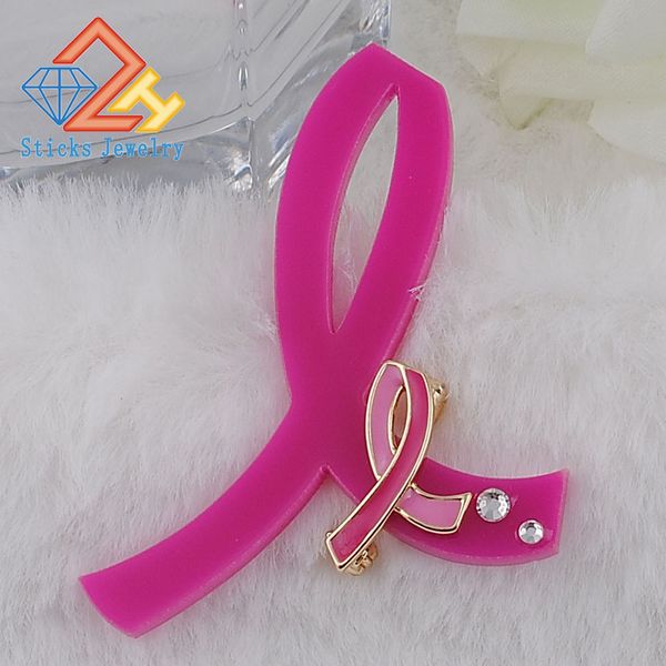 fight aids, acrylic and alloy enamel brooch pink ribbon factory direct promotional gifts to prevent breast cancer, Gray
fight aids, acrylic and alloy enamel brooch pink ribbon factory direct promotional gifts to prevent breast cancer, Gray