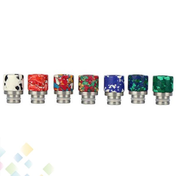 

510 Turquoise Drip Tip Newest Short paragraph Beautiful Tophus Stone Drip Tips for RDA RBA Vaporizers EGO Wide Bore Drip Tips DHL Free