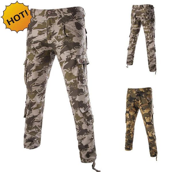 style 2017 fashion spring autumn zipper pocket slim fit cotton camouflage cargo pants men military army overalls pants, Black
style 2017 fashion spring autumn zipper pocket slim fit cotton camouflage cargo pants men military army overalls pants, Black