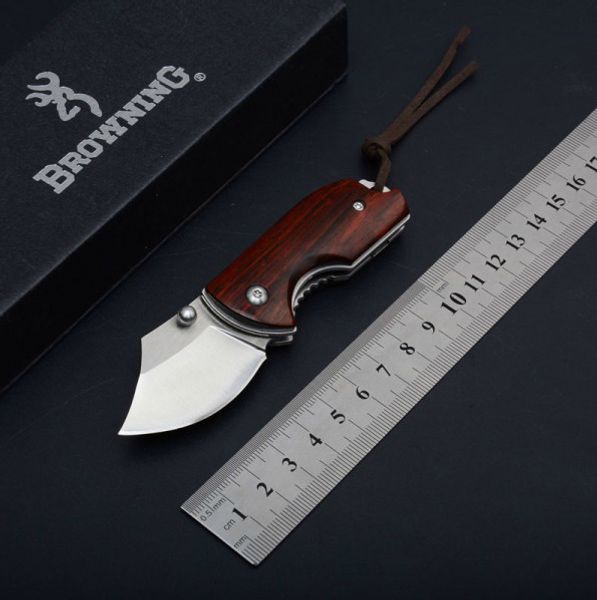 Hot Sale Outdoor Survival Tactical Camping Hiking Mini Size EDC Folding Knife 9CR18MOV 57-60HRC Blade Wood Hanlde B467Q
Hot Sale Outdoor Survival Tactical Camping Hiking Mini Size EDC Folding Knife 9CR18MOV 57-60HRC Blade Wood Hanlde B467Q