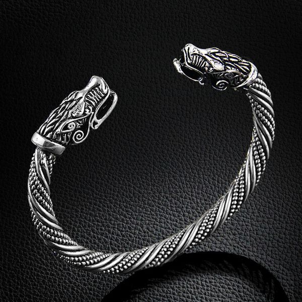 wholesale- lakone teen wolf head bracelet jewelry fashion accessories viking bracelet men wristband cuff bracelets for women bangles, Black
wholesale- lakone teen wolf head bracelet jewelry fashion accessories viking bracelet men wristband cuff bracelets for women bangles, Black