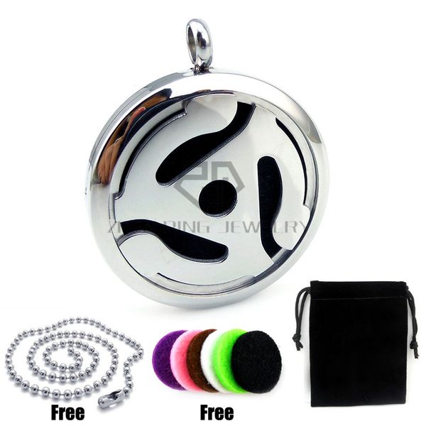 Round Silver 45 RPM Adapter Design Pendant (30mm) Aromatherapy / Essential Oils Stainless Steel Perfume Diffuser Locket Necklace
Round Silver 45 RPM Adapter Design Pendant (30mm) Aromatherapy / Essential Oils Stainless Steel Perfume Diffuser Locket Necklace