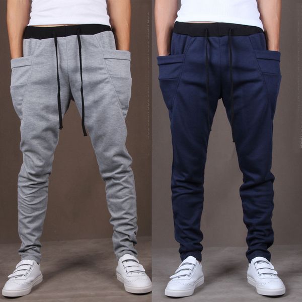 new brand men cotton harem pants fashion jogger hip hop pants elastic leg running trousers with drawstring plus size pockets xz1890, Black
new brand men cotton harem pants fashion jogger hip hop pants elastic leg running trousers with drawstring plus size pockets xz1890, Black