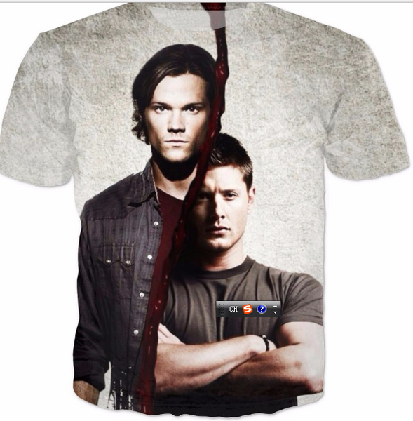 summer style new fashion print short-sleeved tees men/women supernatural 3d printing t-shirt h02, White;black
summer style new fashion print short-sleeved tees men/women supernatural 3d printing t-shirt h02, White;black