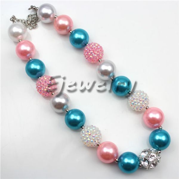 alloy silver rhinestone beads chunky bubblegum girl necklace for party giftcb732
alloy silver rhinestone beads chunky bubblegum girl necklace for party giftcb732