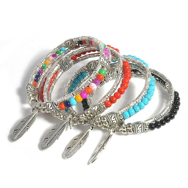 natural stone bangle bracelet turquoise beads bracelets fashion new alloy bracelets beaded bracelets natural beaded jewelry, Black
natural stone bangle bracelet turquoise beads bracelets fashion new alloy bracelets beaded bracelets natural beaded jewelry, Black