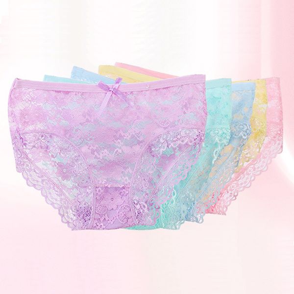 female transparent underwear lace briefs low waist net yarn lingerie for ladies women eight colors optional, Red;black
female transparent underwear lace briefs low waist net yarn lingerie for ladies women eight colors optional, Red;black