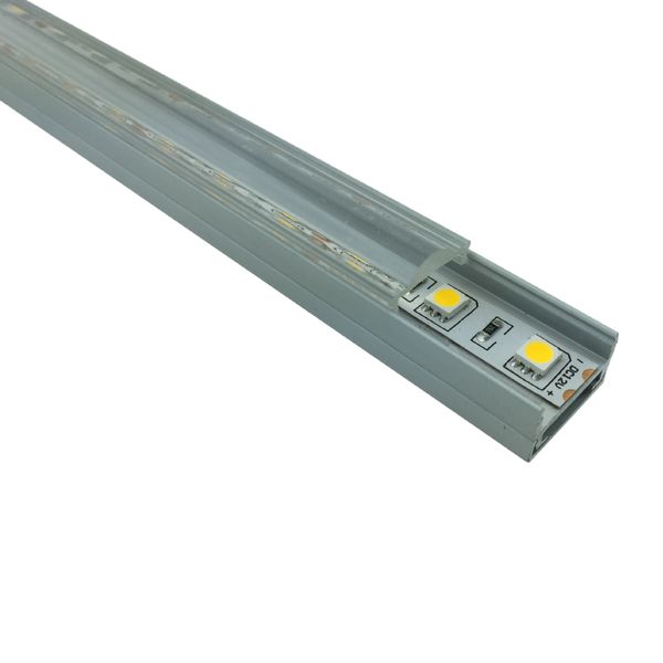 10 X 1m Sets/lot 45 Degree Angle U Type Housing Led Lights And Aluminium Profile Channel For Ceiling Or Recessed Wall Lamps