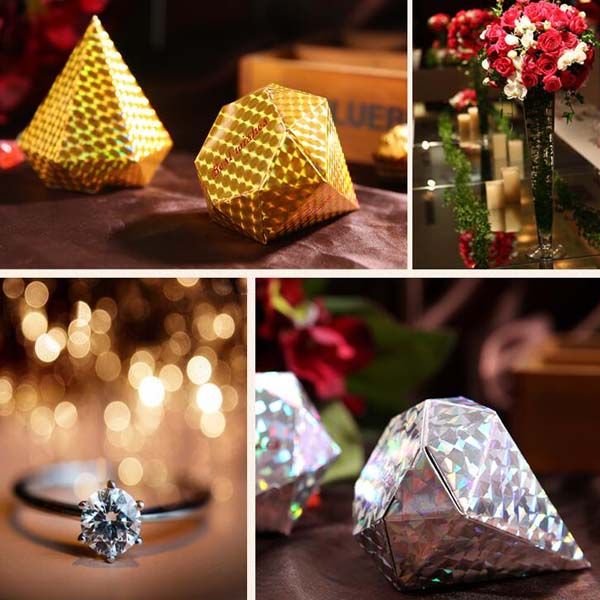 5 colors--100pcs colorized Diamond shaped Candy Box Wedding Gift Jewelry DIY Favour Boxes Sweet Gift Box
5 colors--100pcs colorized Diamond shaped Candy Box Wedding Gift Jewelry DIY Favour Boxes Sweet Gift Box