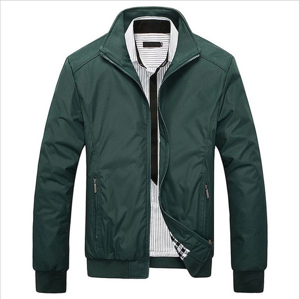 wholesale- plus size 5xl jacket coat 2016 spring autumn men's solid fashion jacket male casual slim fit mandarin collar jacket, Black;brown
wholesale- plus size 5xl jacket coat 2016 spring autumn men's solid fashion jacket male casual slim fit mandarin collar jacket, Black;brown