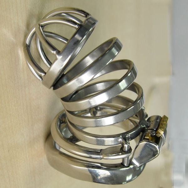 new stainless super cage cage device steel cock long small male chastity length 55mm ring design with anti-off spike cock for men
new stainless super cage cage device steel cock long small male chastity length 55mm ring design with anti-off spike cock for men