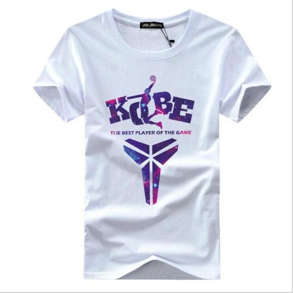 Футболка Letter Kobe Мужчины Лето Хлопок с коротким рукавом с принтом Черная мамба Keepsa
Футболка Letter Kobe Мужчины Лето Хлопок с коротким рукавом с принтом Черная мамба Keepsa