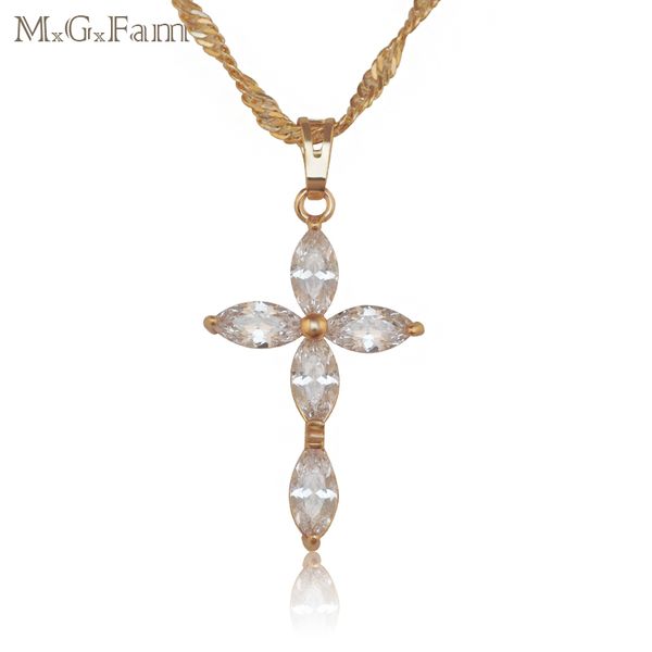 (150P) MGFam Great Jesus Cross Pendant Jewelry 18k yellow Gold Filled Zircon Stone with Free 45cm Chain.
(150P) MGFam Great Jesus Cross Pendant Jewelry 18k yellow Gold Filled Zircon Stone with Free 45cm Chain.