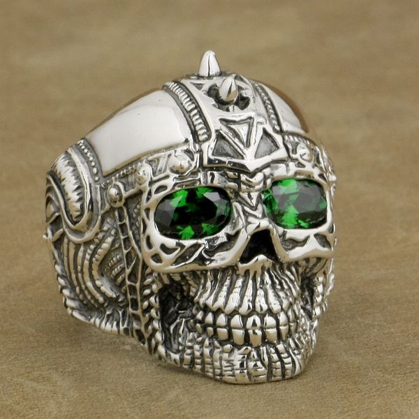 linsion 925 sterling silver gothic tattoo skull ring green cz eyes mens biker rock punk style 9g505 us size 7 to 15, Golden;silver
linsion 925 sterling silver gothic tattoo skull ring green cz eyes mens biker rock punk style 9g505 us size 7 to 15, Golden;silver