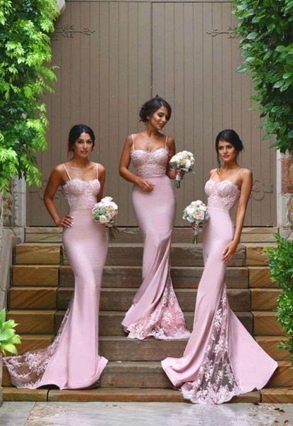 2017 new dusty pink spaghetti straps column lace applique bridesmaid dresses sweetheart backless maid of the honor dress, Blue;red
2017 new dusty pink spaghetti straps column lace applique bridesmaid dresses sweetheart backless maid of the honor dress, Blue;red