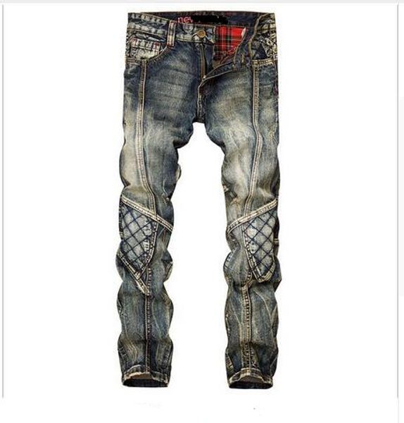 wholesale- men jeans straight cat to be personalized vintage color jeans men tide brand trousers tide male cowboy pants do old pants, Blue
wholesale- men jeans straight cat to be personalized vintage color jeans men tide brand trousers tide male cowboy pants do old pants, Blue