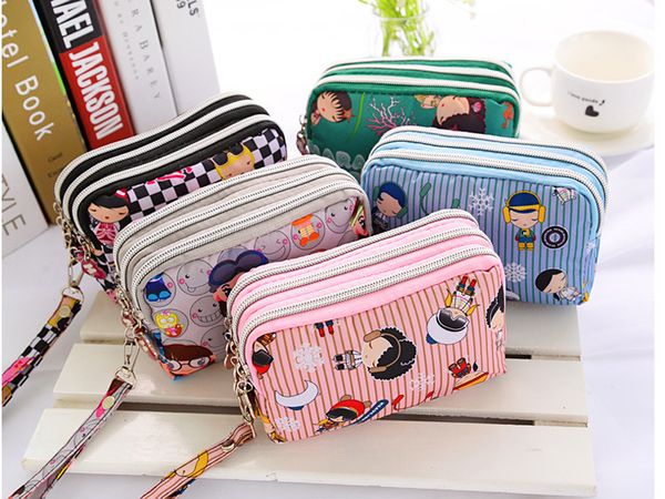 2017 new design cartoon printing wallet zipper cell phone holder women cosmetic bag quality handbag ing
2017 new design cartoon printing wallet zipper cell phone holder women cosmetic bag quality handbag ing