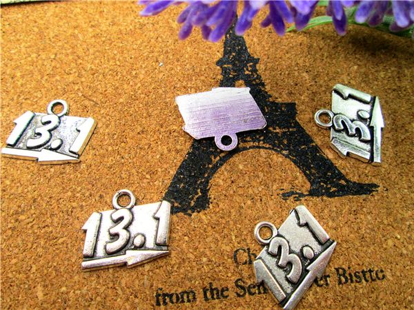 60pcs half marathon sport charms, antique tibetan silver half marathon 13.1 miles charm pendants , diy supplies, 25x15mm, Bronze;silver
60pcs half marathon sport charms, antique tibetan silver half marathon 13.1 miles charm pendants , diy supplies, 25x15mm, Bronze;silver