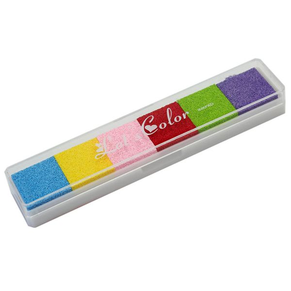 wholesale- 6 color ink pad cute non-toxic inkpad craft diy scrapbooking stamp fingerprint accessories decoration for children kids
wholesale- 6 color ink pad cute non-toxic inkpad craft diy scrapbooking stamp fingerprint accessories decoration for children kids