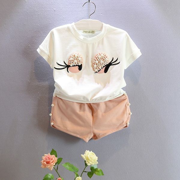wholesale- fashion baby girls summer clothes set kids big eye clothing set with rhinestones shirt with pants pink clohes suit retail, White
wholesale- fashion baby girls summer clothes set kids big eye clothing set with rhinestones shirt with pants pink clohes suit retail, White