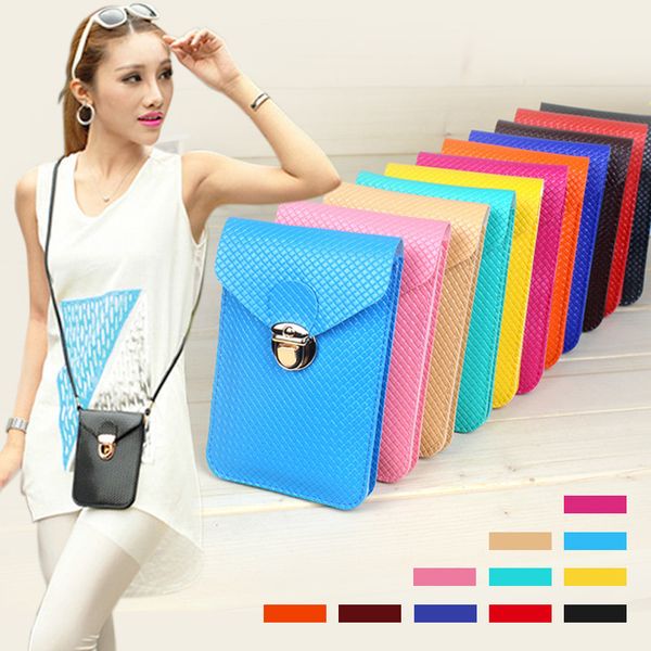 2016 fashion women messenger shoulder bag ladies mini bag cell phone pu leather plaid tartan purse candy colors cross body bags
2016 fashion women messenger shoulder bag ladies mini bag cell phone pu leather plaid tartan purse candy colors cross body bags