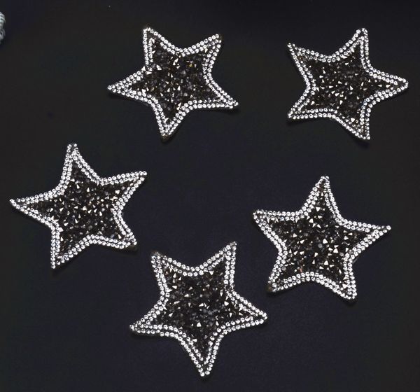 25pcs/lot Black diamond five-pointed star Hot Fix Crystals Motifs Heat Transfer rhinestone Strass Stones Applique clothesPatches
25pcs/lot Black diamond five-pointed star Hot Fix Crystals Motifs Heat Transfer rhinestone Strass Stones Applique clothesPatches
