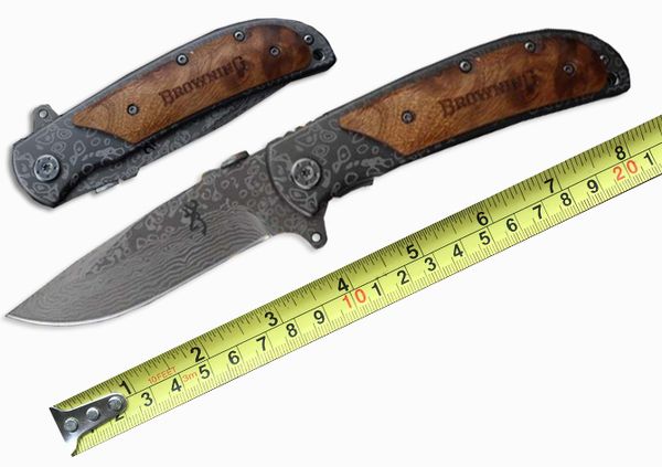 Survival Knives 440C 57HRC EDC Tool Browning 338 Folding Knife Stainless Steel Damascus Tattoo Kageki Handle Camping Knife B216Q
Survival Knives 440C 57HRC EDC Tool Browning 338 Folding Knife Stainless Steel Damascus Tattoo Kageki Handle Camping Knife B216Q