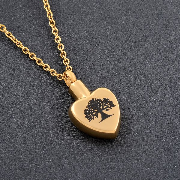 ijd9815 tree of life heart stainless steel cremation pendant necklace ashes keepsake urn holder funeral jewelry, Silver
ijd9815 tree of life heart stainless steel cremation pendant necklace ashes keepsake urn holder funeral jewelry, Silver