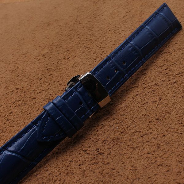 cowhide leather watchbands men 22mm 14 20mm steel stainless buckle butterfly silver blue watchbands for watch deployment 16 18mm metal vxxt, Slivery;brown
cowhide leather watchbands men 22mm 14 20mm steel stainless buckle butterfly silver blue watchbands for watch deployment 16 18mm metal vxxt, Slivery;brown