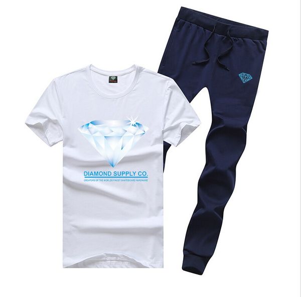 r411 men diamond supply s-5xl t shirts + long pants skateboard solid hip hop letter leisure tracksuits, Gray
r411 men diamond supply s-5xl t shirts + long pants skateboard solid hip hop letter leisure tracksuits, Gray