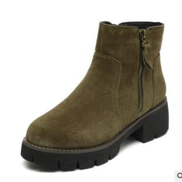 wholesale genuine leather locomotive boots martin boots platform shoes with zipper women chunky heel ankle boots knight shoes size 35-39, Black
wholesale genuine leather locomotive boots martin boots platform shoes with zipper women chunky heel ankle boots knight shoes size 35-39, Black