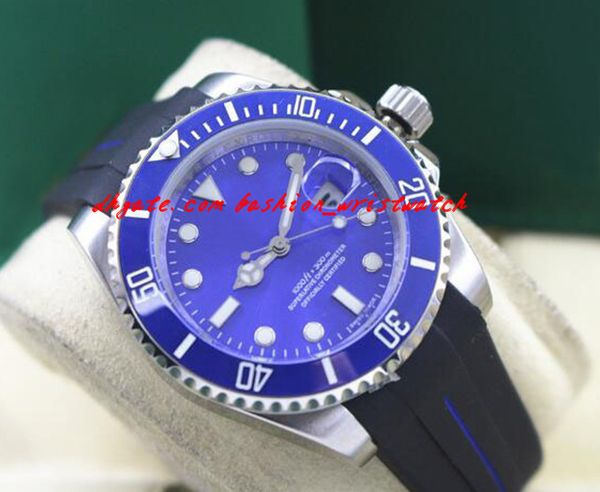 fashion luxury wristwatch rubber bracelet 116619 white gold blue ceramic bezel/dial 40mm automatic mechanical men watches new arrival, Slivery;brown
fashion luxury wristwatch rubber bracelet 116619 white gold blue ceramic bezel/dial 40mm automatic mechanical men watches new arrival, Slivery;brown