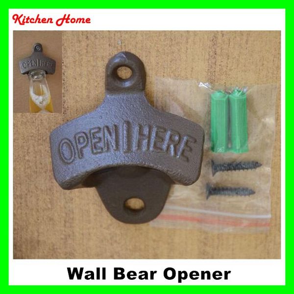 retro metal wall hanging wine bottle openers with screws wall mounted fixed vintage beer opener tools for bar ktv unique promotional gifts
retro metal wall hanging wine bottle openers with screws wall mounted fixed vintage beer opener tools for bar ktv unique promotional gifts