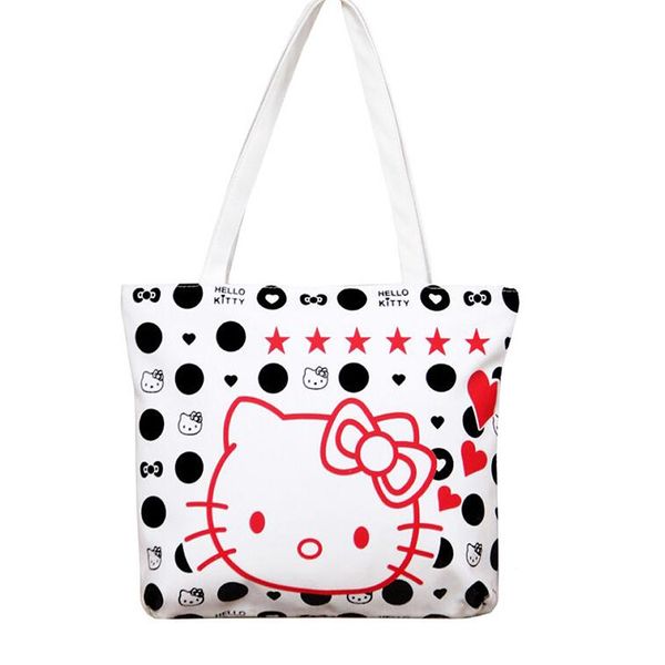 2017 fashion large space women canvas handbag zipper shopping shoulder bag paris hello kitty pattern girls beach bookbag casual tote
2017 fashion large space women canvas handbag zipper shopping shoulder bag paris hello kitty pattern girls beach bookbag casual tote