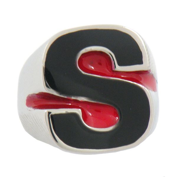fanssteel stainless steel vintage mens or wemens jewelry signet superman alphabet s ring letters ring 10w18r, Silver
fanssteel stainless steel vintage mens or wemens jewelry signet superman alphabet s ring letters ring 10w18r, Silver